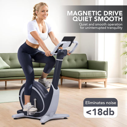 Exercise Bike, PioneerWorks 36 Levels Magnetic Resistance Exercise Bike with 350 Lbs Weight Capacity, Smart Indoor Cycling Bike for Cardio Workout and Cycle Training